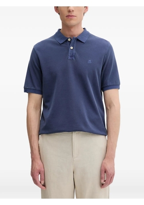 Marc O'Polo logo-embroidered piqué polo shirt - Blue