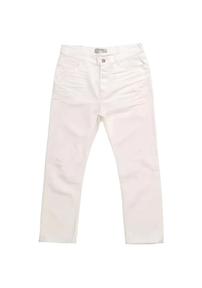Htc Los Angeles distressed loose-fit jeans - White