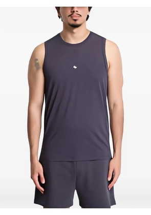 Represent 247 logo-print vest - Grey