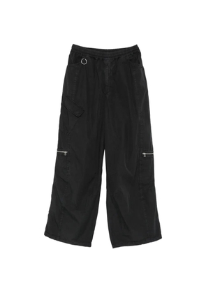 Études Studio zip-detail trousers - Black