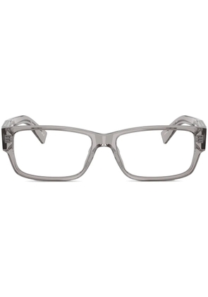 Prada Eyewear rectangle frame glasses - Grey