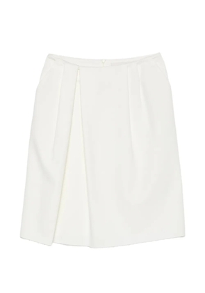 Liviana Conti pleated mini skirt - Neutrals