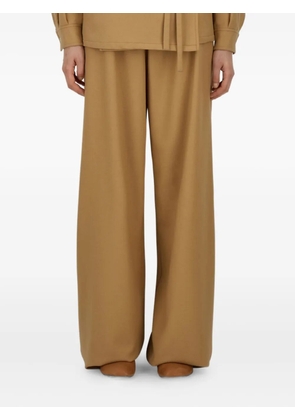 Herno virgin wool trousers - Brown
