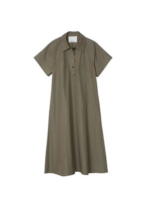 3.1 Phillip Lim short-sleeves midi dress - Green