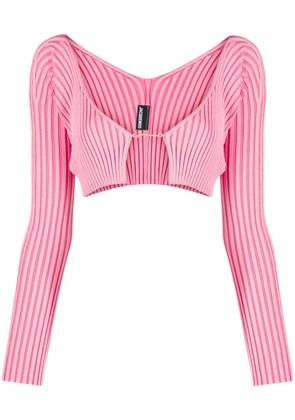 Jacquemus La maille Pralu cardigan - Pink