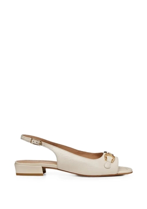 Geox New Eraklia horsebit-detail slingback sandals - Neutrals