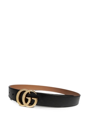 Gucci reversible GG Marmont belt - Black