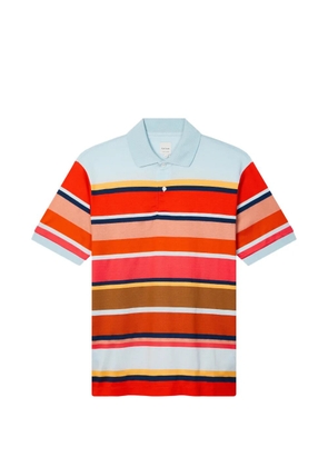 Paul Smith Bold stripe cotton polo shirt - Orange