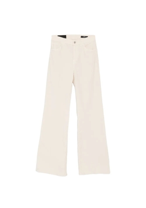 DONDUP Amber flared-leg trousers - Neutrals