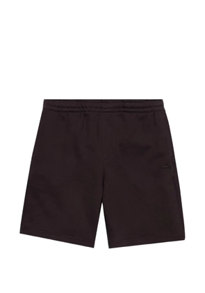Lacoste logo-embroidered drawstring shorts - Brown