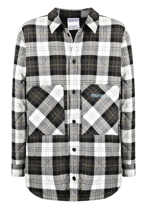 COUNTY OF MILAN checked shirt jacket - Black