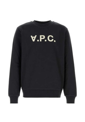 A.P.C. logo-print sweatshirt - Black