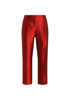 Dolce & Gabbana mikado trousers - Red