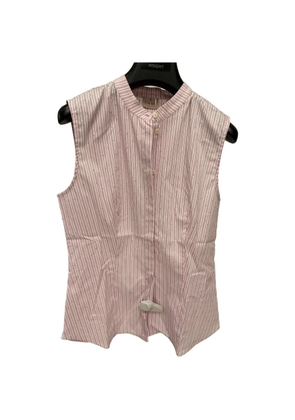 EMME striped crystal-embellished shirt - Pink