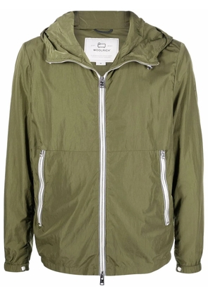 Woolrich hooded zip-fastening jacket - Green