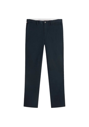Tommy Hilfiger Denton logo-patch chinos - Blue