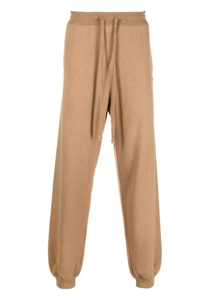 Off-White For All logo-embroidered track pants - Neutrals