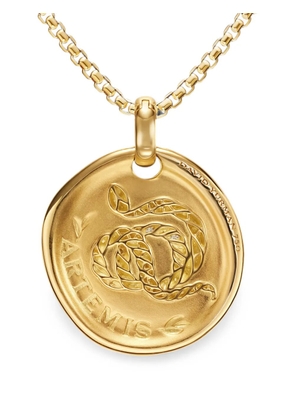 David Yurman Artemis diamond amulet - Gold