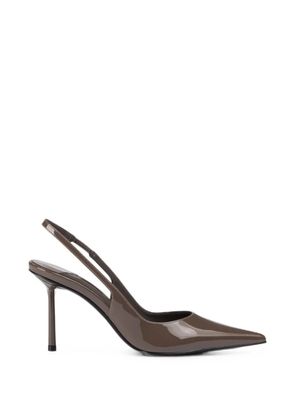 Le Silla Bella leather heeled pumps - Brown