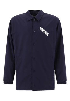 Autry logo-print button-fastening jacket - Blue