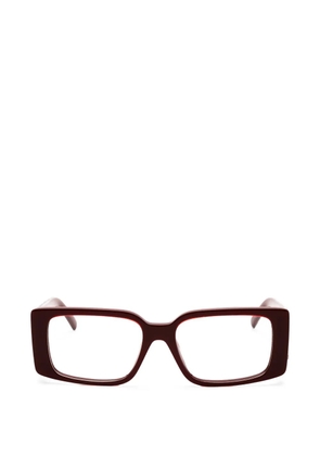 MCM rectangle-frame glasses - Red