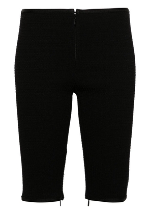 Gucci crinkled cycling shorts - Black