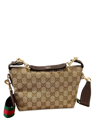Gucci GG Supreme Web shoulder bag - Neutrals