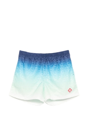 Casablanca gradient swim shorts - Blue
