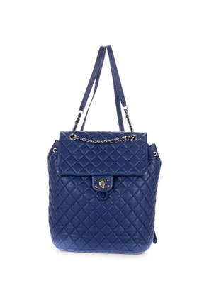 CHANEL Pre-Owned large Urban Spirit quilted backpack - Blue