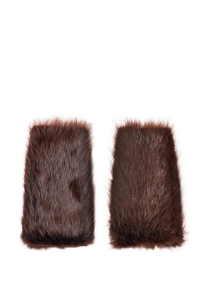 Prada Pre-Owned 2001 arm warmers - Brown