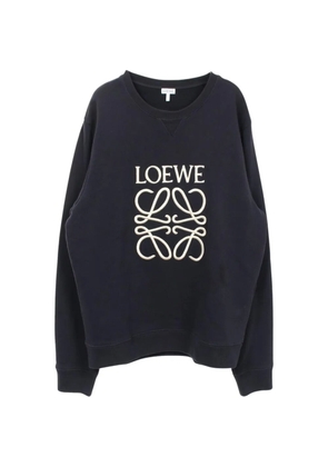 Loewe Pre-Owned 2010s Anagram embroidered sweatshirt - Blue