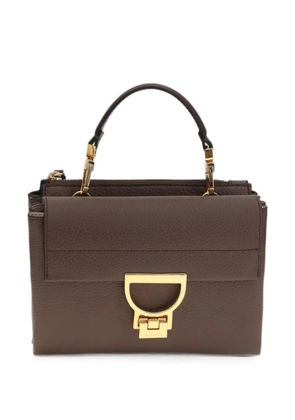 Coccinelle small Arlettis leather tote bag - Brown