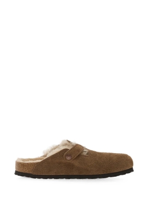 Birkenstock Boston shearling-lined clogs - Brown