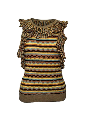 Ulla Johnson Sadie ruffled top - Brown