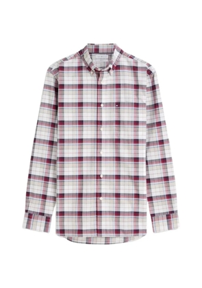 Tommy Hilfiger check-print button-down shirt - White
