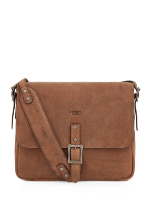 Osprey Clayton buckle-fastening messenger bag - Brown