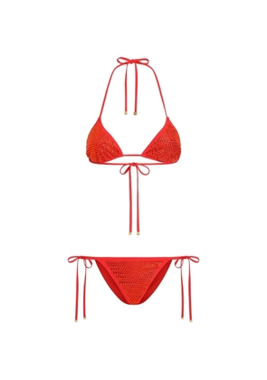 Dolce & Gabbana Sliding triangle bikini - Orange