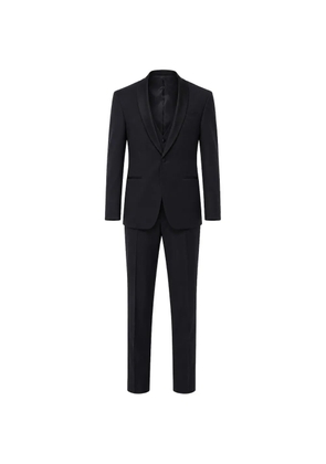 Corneliani satin-lapel three-piece suit - Black