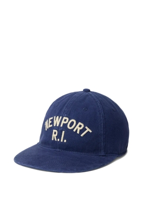 Polo Ralph Lauren embroidered twill baseball cap - Blue