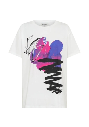 One Teaspoon Art graphic-print T-shirt - White