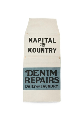 KAPITAL Canvas Pulp phone holder - Neutrals