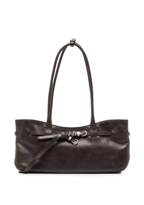 Marge Sherwood Grandma Used leather shoulder bag - Brown