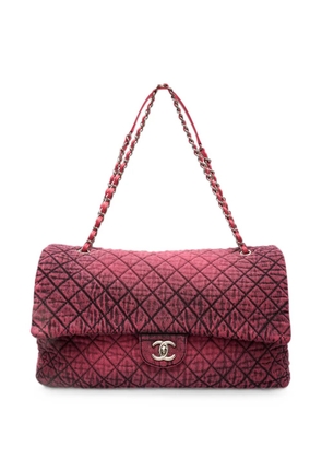 CHANEL Pre-Owned XXL 2019 Airline quilted flap bag - Pink