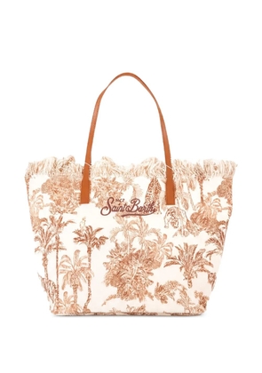 MC2 Saint Barth City graphic-print tote bag - Neutrals
