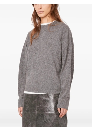Officine Generale crew-neck long-sleeve sweater - Grey