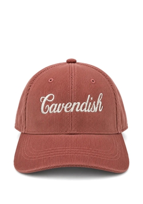 Cavendish logo-embroidered corduroy baseball cap - Pink