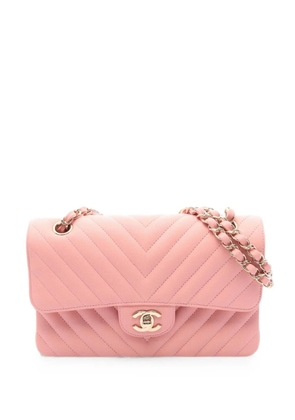 CHANEL Pre-Owned 2019 Double Flap cross body bag - Pink