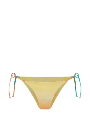 Donde Esteban Formentera side-tie bikini bottoms - Yellow