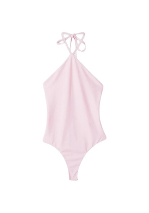 Jacquemus Bastide halterneck swimsuit - Pink