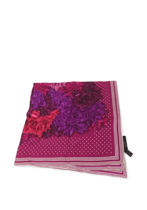 Gucci Pre-Owned floral-print scarf - Pink